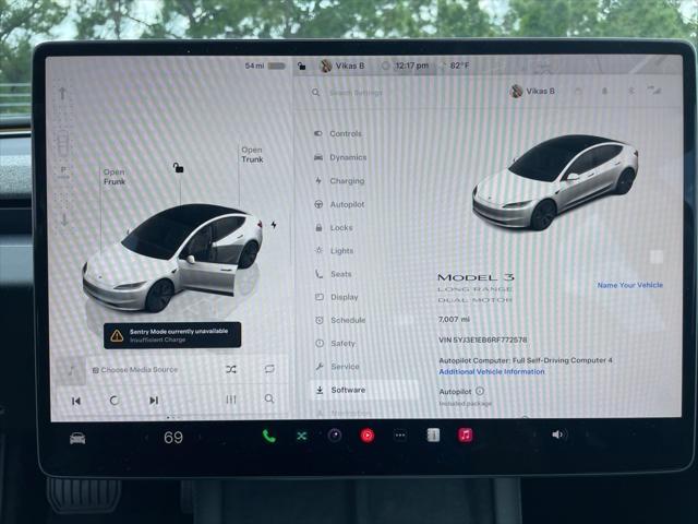 used 2024 Tesla Model 3 car, priced at $36,673