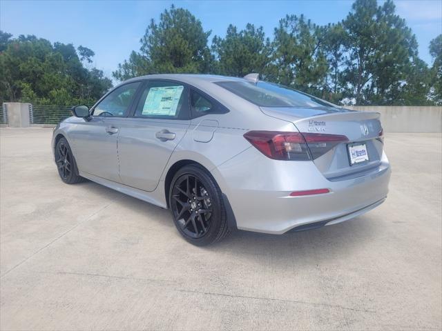 new 2025 Honda Civic Hybrid car, priced at $29,546