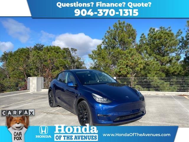 used 2021 Tesla Model Y car, priced at $28,035