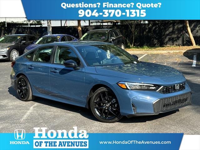 new 2025 Honda Civic car, priced at $27,296