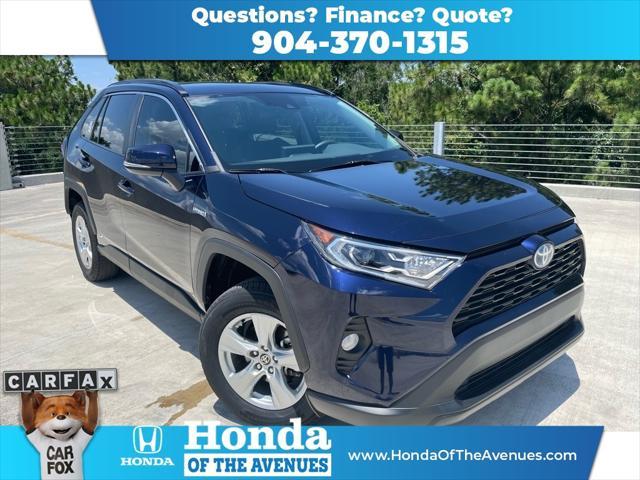 used 2021 Toyota RAV4 Hybrid car, priced at $28,793