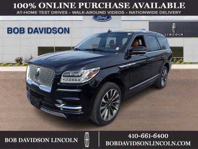 used 2021 Lincoln Navigator car, priced at $57,500