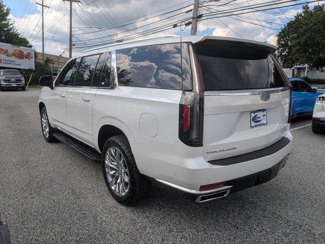 used 2021 Cadillac Escalade ESV car, priced at $60,000