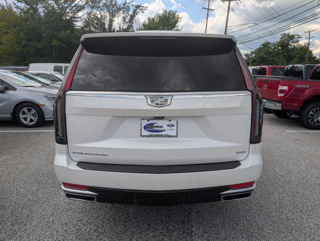 used 2021 Cadillac Escalade ESV car, priced at $60,000