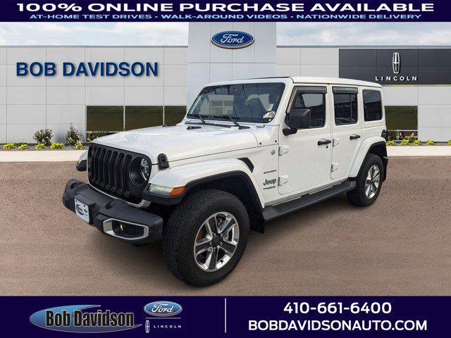 used 2021 Jeep Wrangler Unlimited car, priced at $30,000