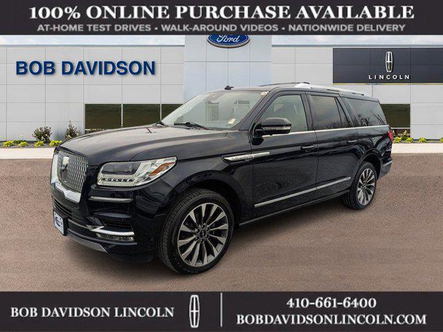 used 2021 Lincoln Navigator car, priced at $55,500