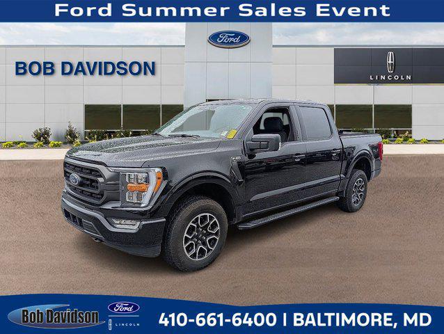 used 2022 Ford F-150 car, priced at $37,500