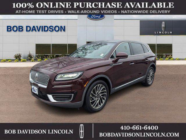 used 2019 Lincoln Nautilus car, priced at $25,300