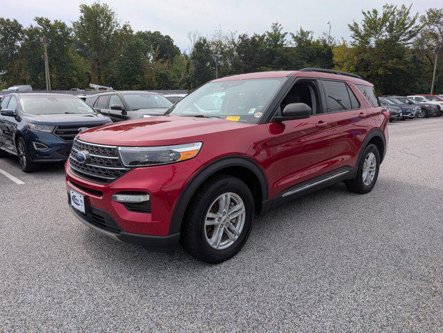 used 2022 Ford Explorer car, priced at $28,500
