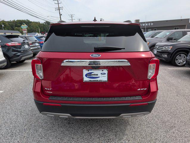 used 2022 Ford Explorer car, priced at $28,500
