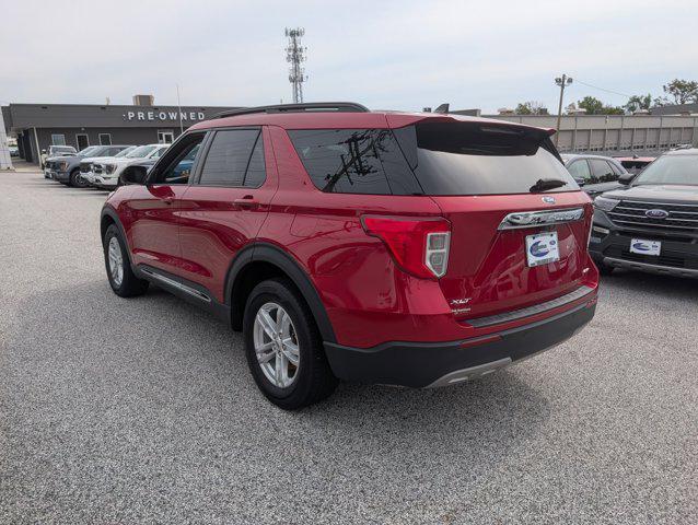 used 2022 Ford Explorer car, priced at $28,500