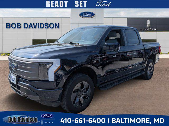 used 2023 Ford F-150 Lightning car, priced at $45,500