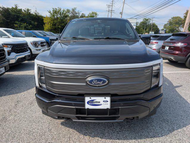 used 2023 Ford F-150 Lightning car, priced at $45,500