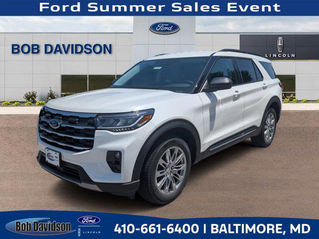new 2025 Ford Explorer car, priced at $47,876