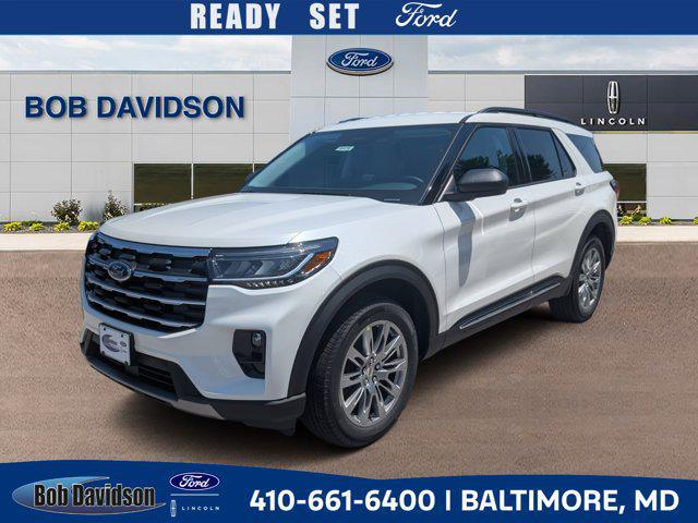 new 2025 Ford Explorer car, priced at $47,876