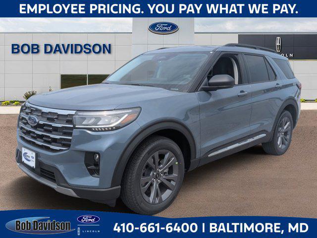 new 2025 Ford Explorer car, priced at $45,637