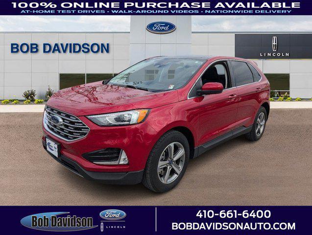 used 2021 Ford Edge car, priced at $22,000