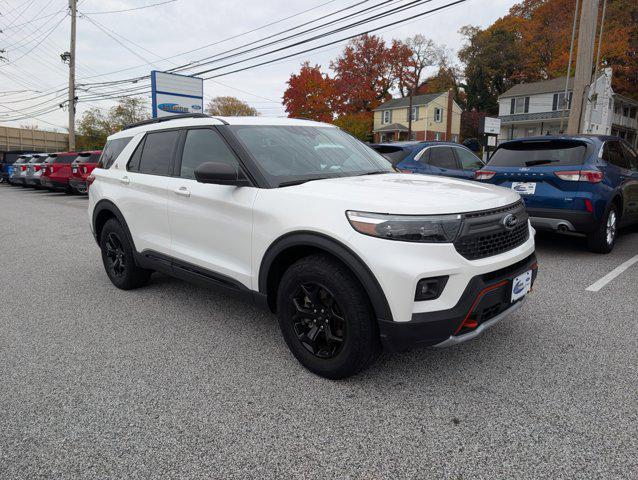 used 2022 Ford Explorer car, priced at $32,500