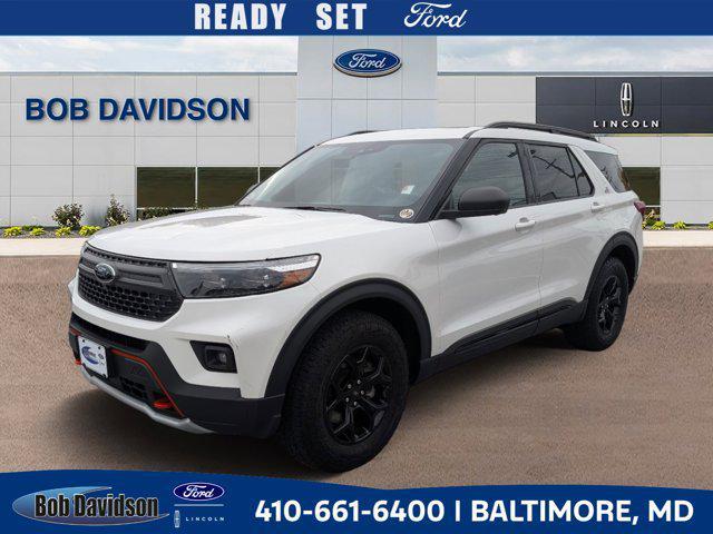 used 2022 Ford Explorer car, priced at $32,500