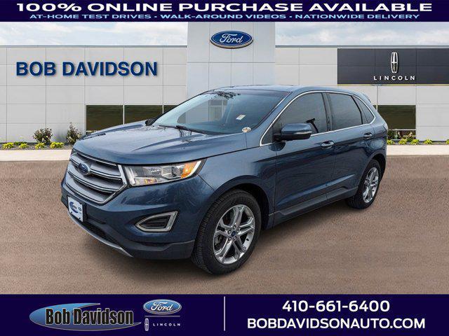 used 2018 Ford Edge car, priced at $15,000