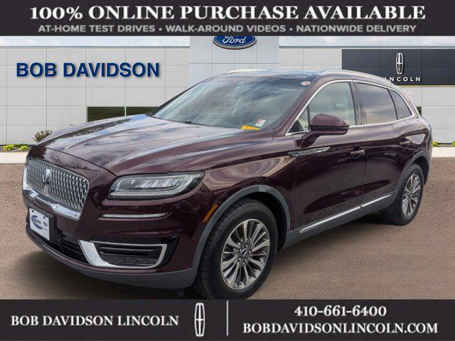 used 2019 Lincoln Nautilus car, priced at $21,500