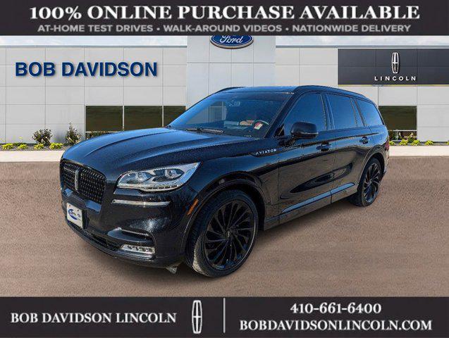 used 2022 Lincoln Aviator car, priced at $47,000