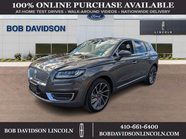 used 2019 Lincoln Nautilus car, priced at $20,000