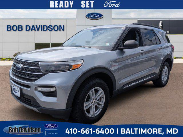 used 2022 Ford Explorer car, priced at $27,500