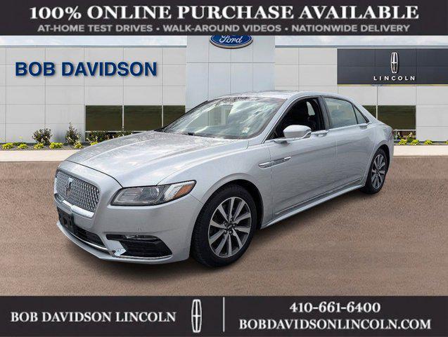 used 2018 Lincoln Continental car, priced at $21,000