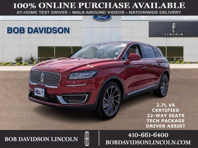 used 2019 Lincoln Nautilus car, priced at $26,700
