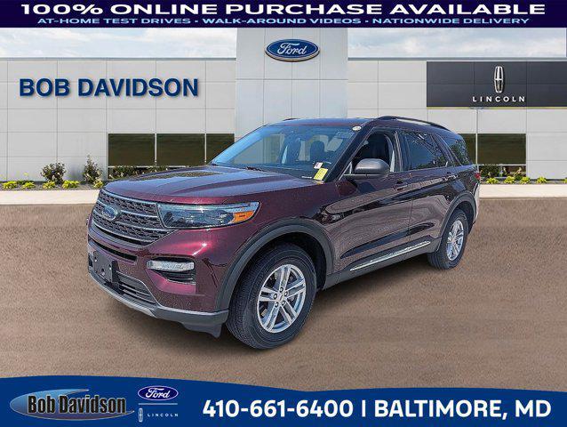 used 2022 Ford Explorer car, priced at $31,750