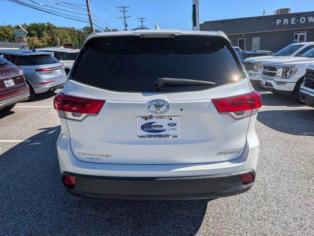 used 2019 Toyota Highlander car, priced at $22,000