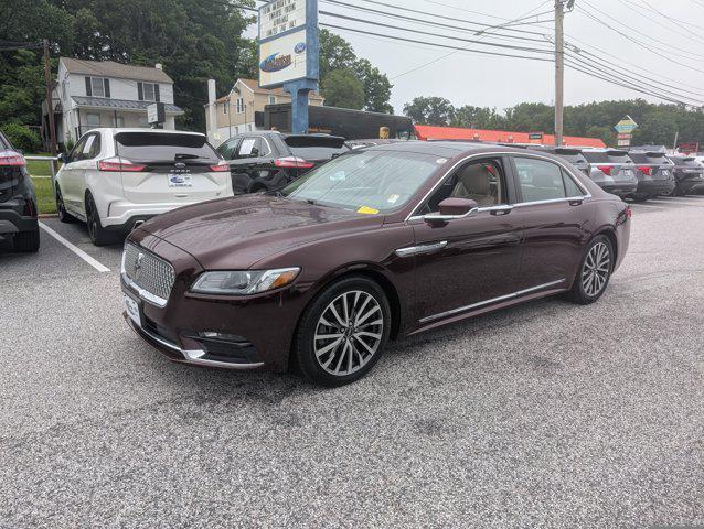 used 2017 Lincoln Continental car, priced at $17,250