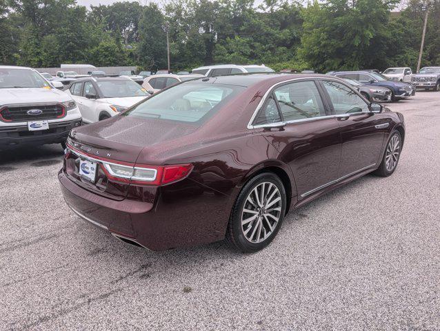 used 2017 Lincoln Continental car, priced at $17,250