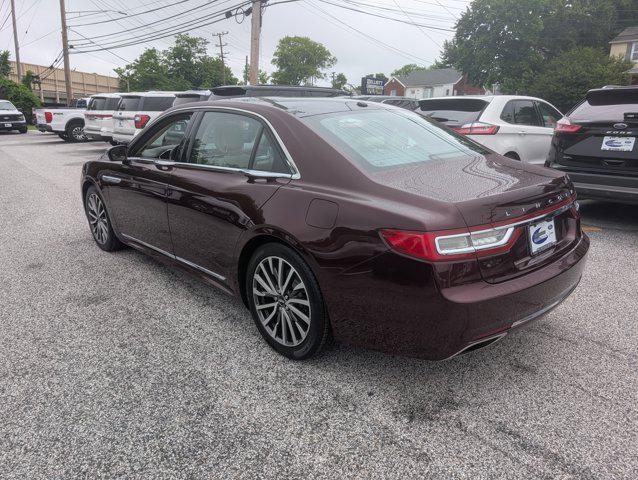 used 2017 Lincoln Continental car, priced at $17,250