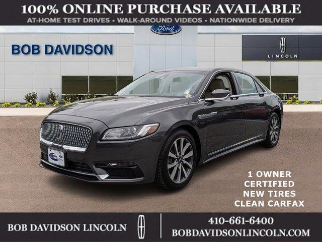 used 2020 Lincoln Continental car, priced at $28,000