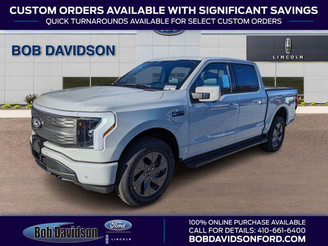 new 2024 Ford F-150 Lightning car, priced at $78,090