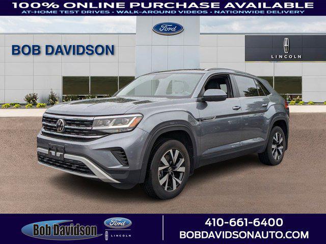 used 2022 Volkswagen Atlas Cross Sport car, priced at $23,500