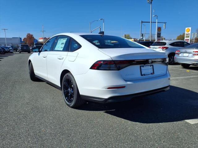 new 2025 Honda Accord car, priced at $32,110