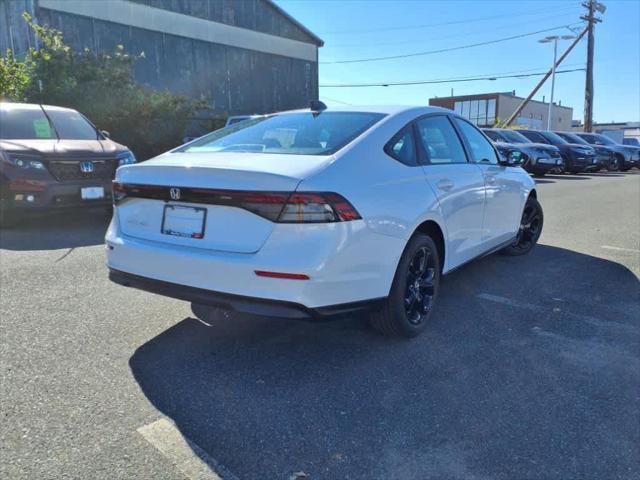 new 2025 Honda Accord car, priced at $32,110