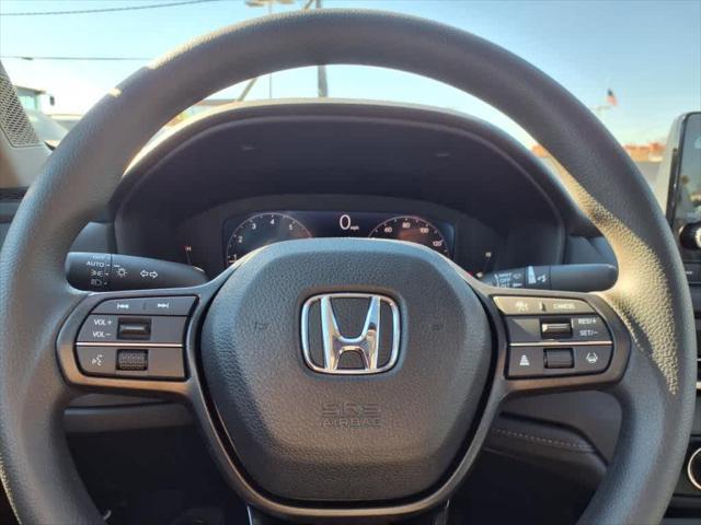 new 2025 Honda Accord car, priced at $31,710