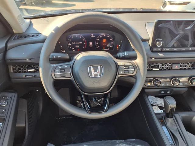 new 2025 Honda Accord car, priced at $31,710