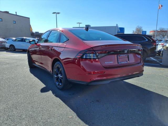 new 2025 Honda Accord car, priced at $32,110