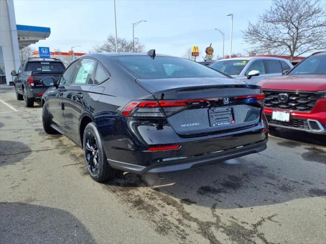 new 2025 Honda Accord car, priced at $31,710