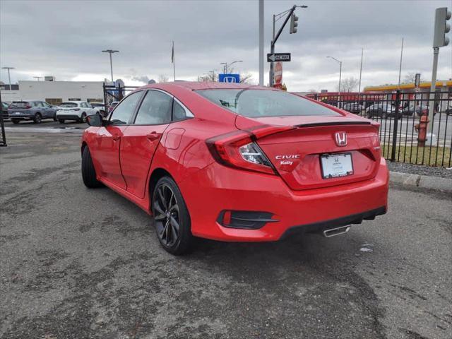 used 2021 Honda Civic car, priced at $24,995