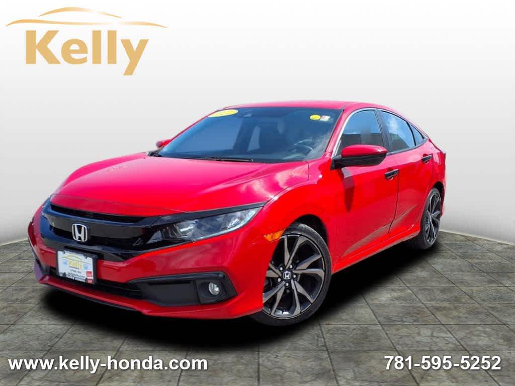 used 2021 Honda Civic car, priced at $22,355