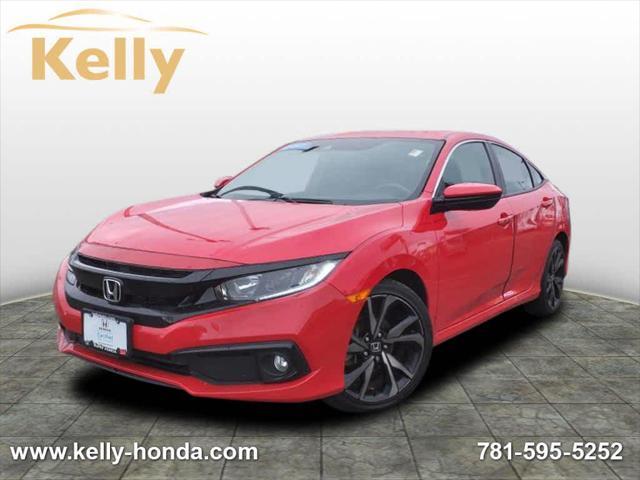 used 2021 Honda Civic car, priced at $24,995