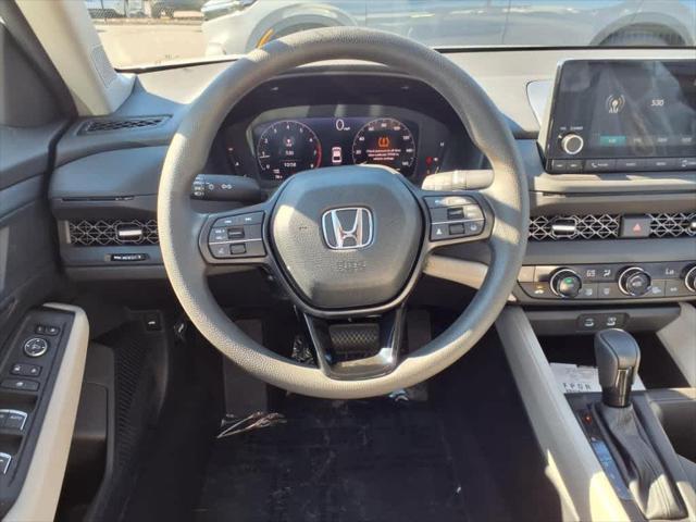 new 2025 Honda Accord car, priced at $32,165