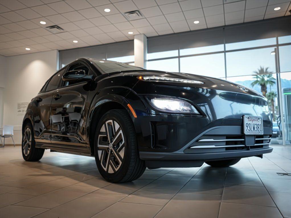 used 2023 Hyundai Kona EV car, priced at $23,900