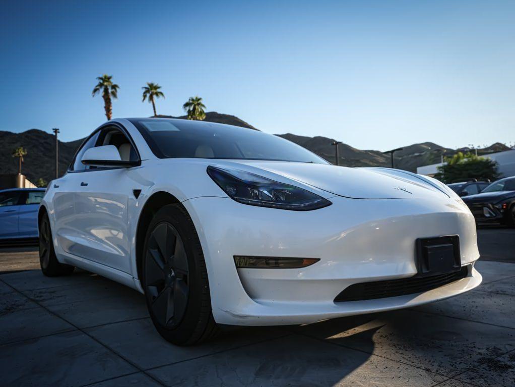 used 2023 Tesla Model 3 car, priced at $21,500